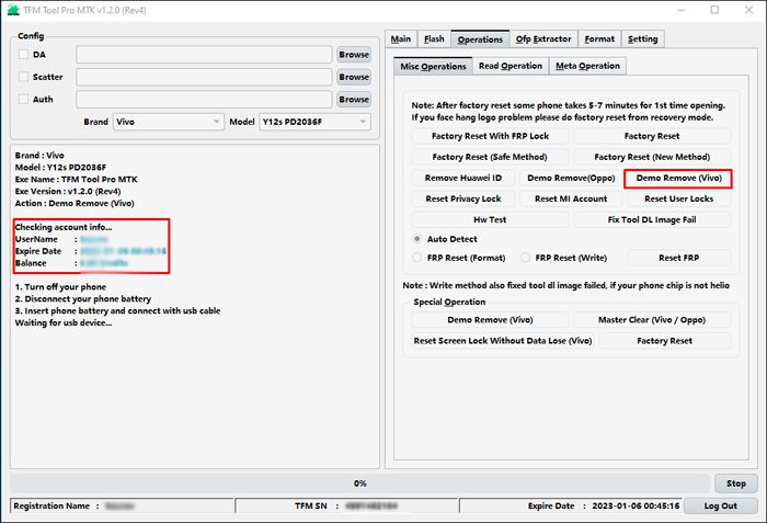 TFM Tool Pro MTK v1.2.0 ดาวน์โหลดฟรี