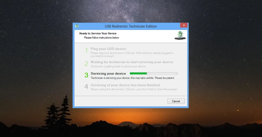 USB Redirector Technician Edition v1.9.7 ดาวน์โหลดฟรี